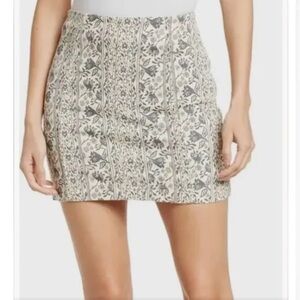 [Free People] NWOT denim skirt